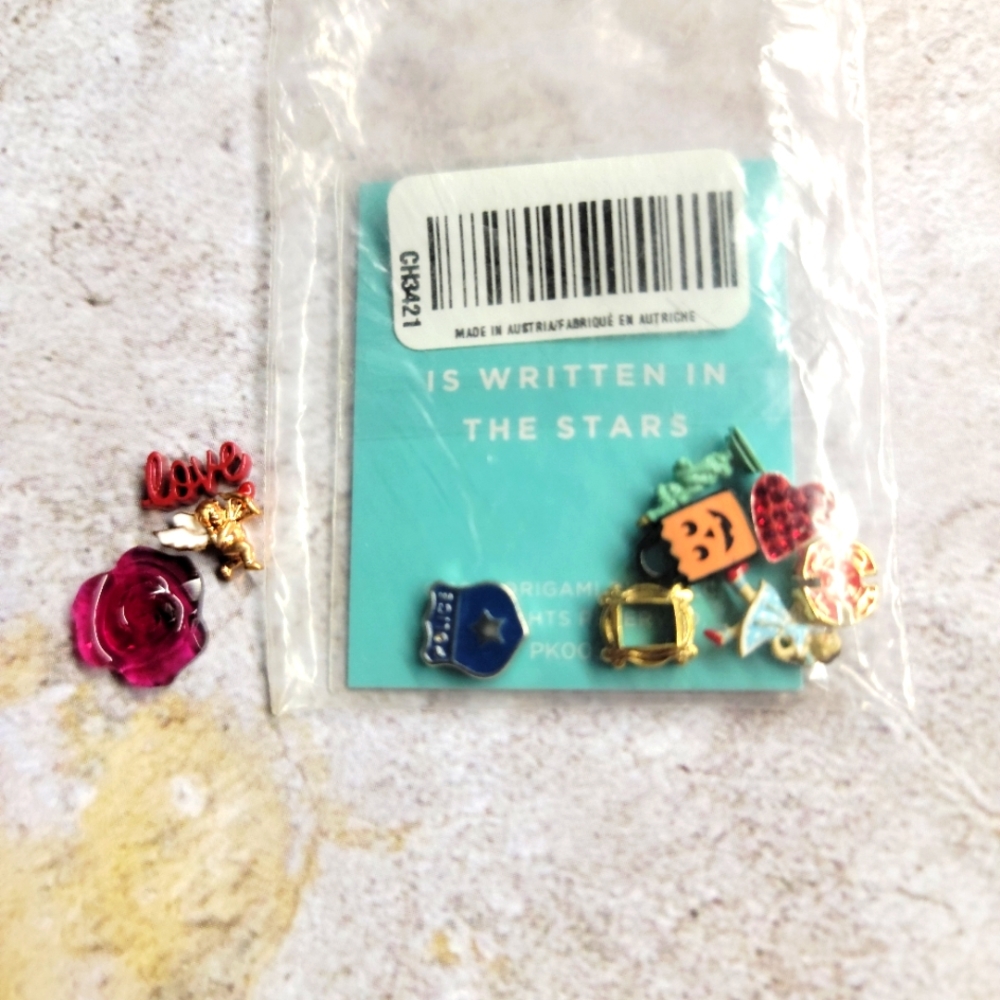 Origami owl charms